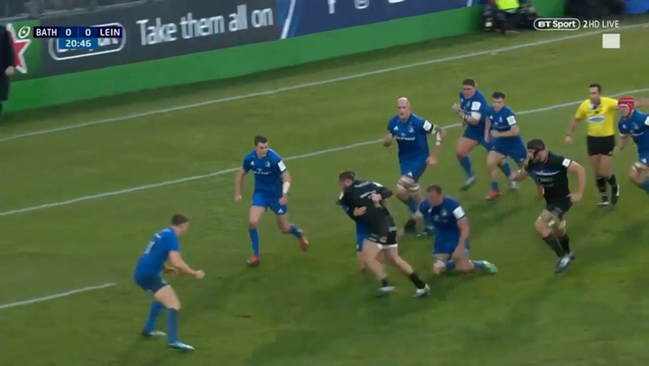 Highlights: Bath Rugby v Leinster Rugby