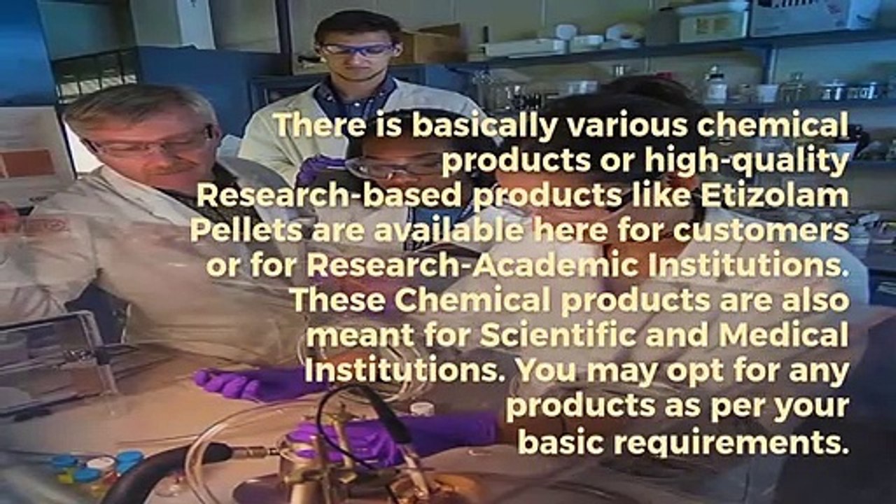 Do you need Etizolam Pellets