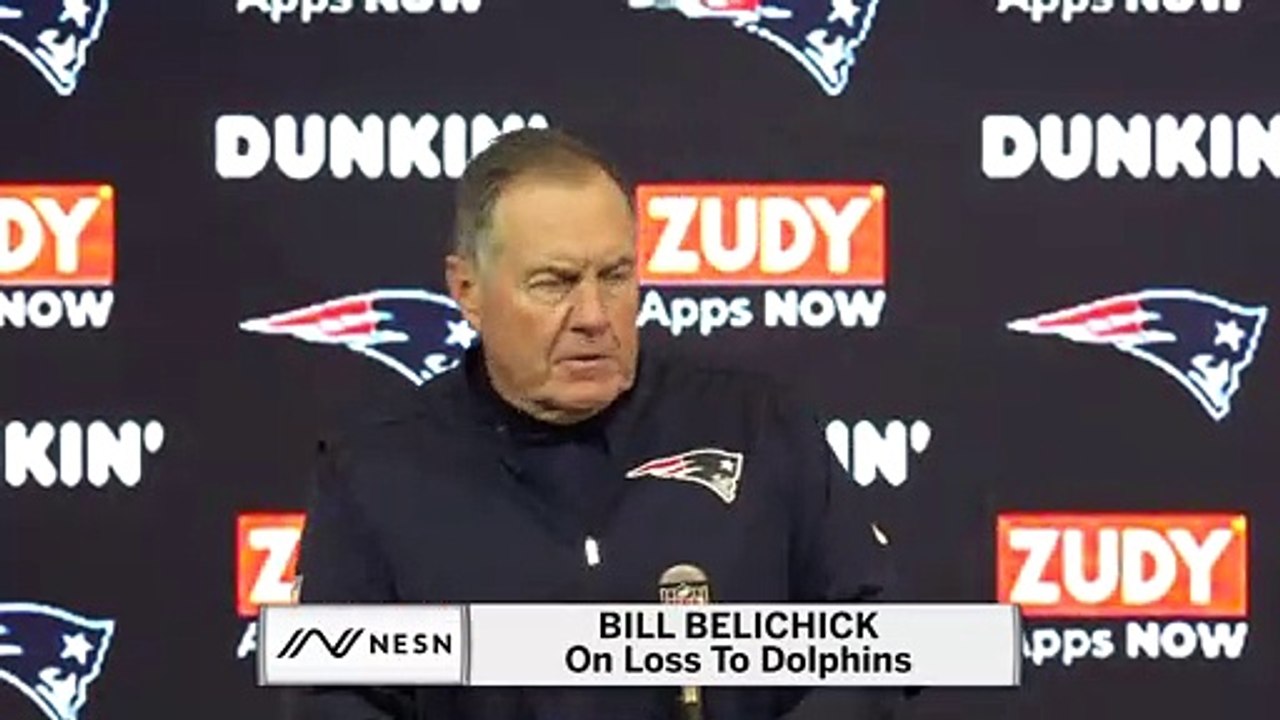Bill Belichick On Loss to Dolphins