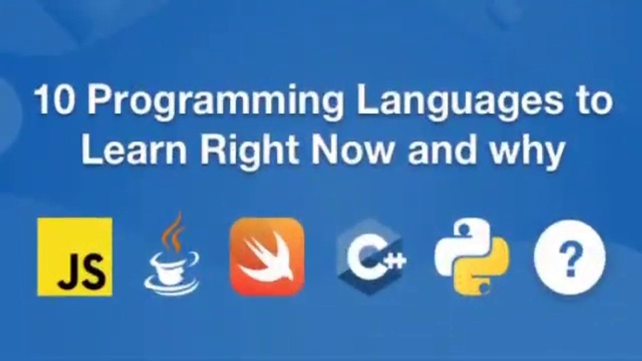 Top 5 programming languages to learn | Techax