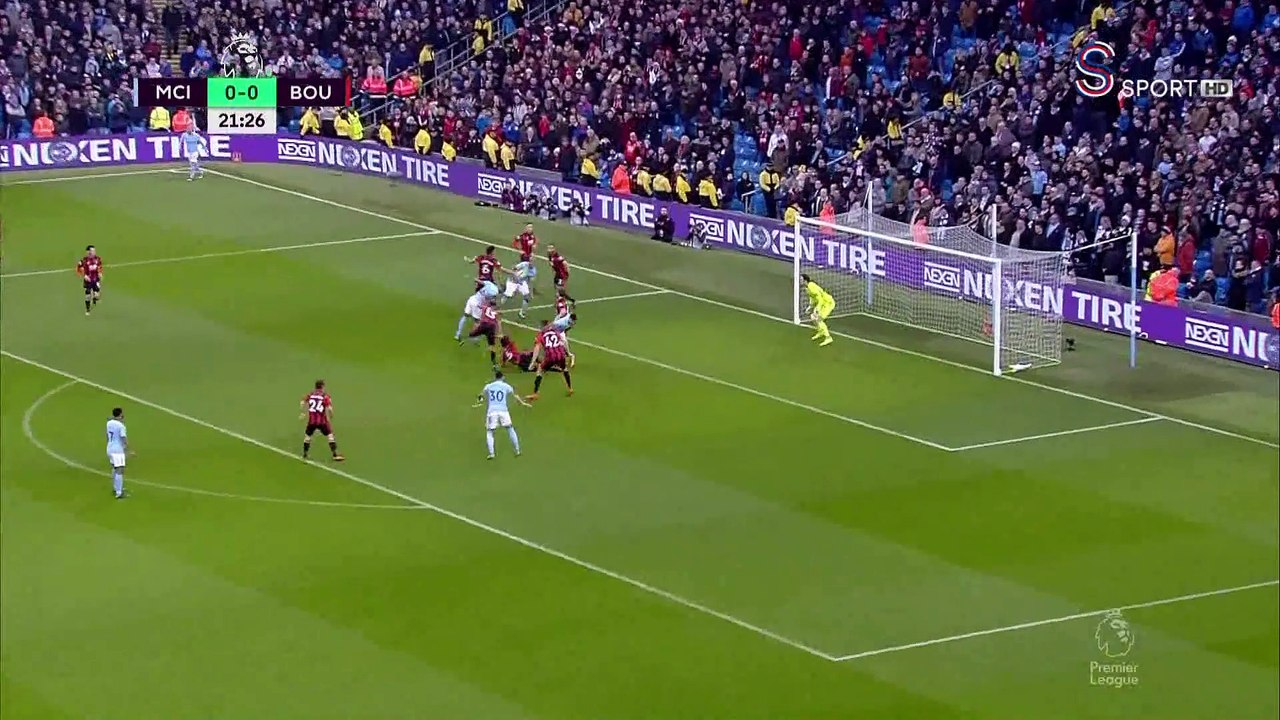 Manchester City 4 - 0 Bournemouth