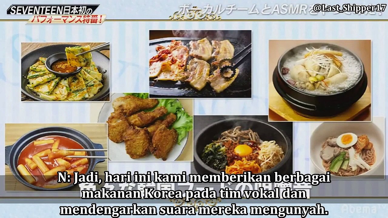 [INDO SUB] SEVENTEEN - Live Studio  Abema TV