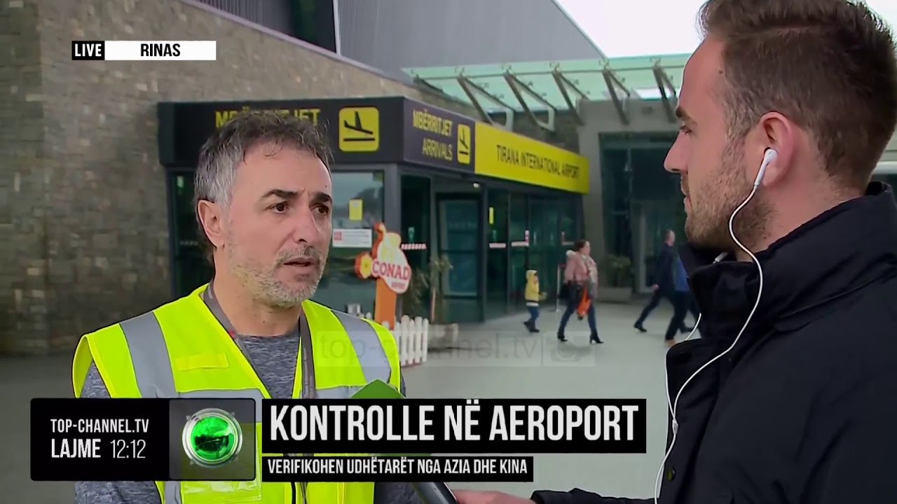 Kontrolle në aeroport/ Verifikohen udhëtarët nga Azia