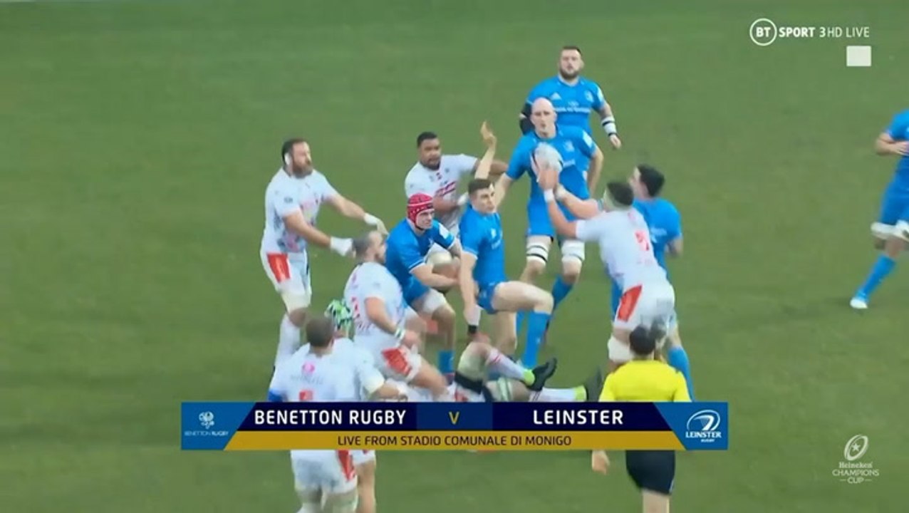 Highlights: Benetton Rugby v Leinster Rugby