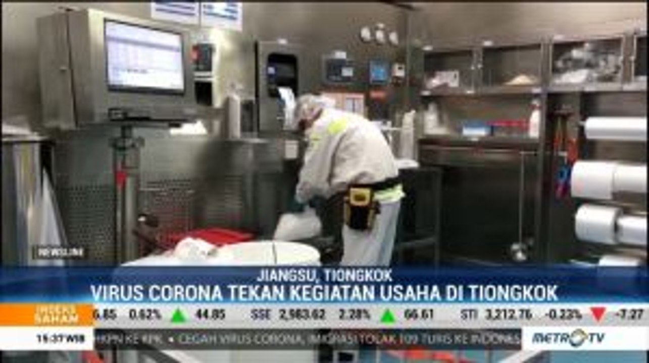 Industri di Tiongkok Kembali Beroperasi