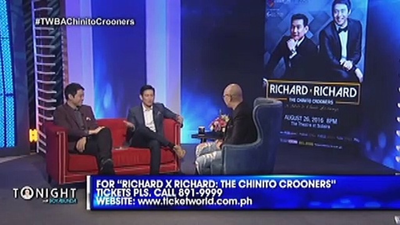 What are Richard Yap and Richard Poon's songs for their wives?