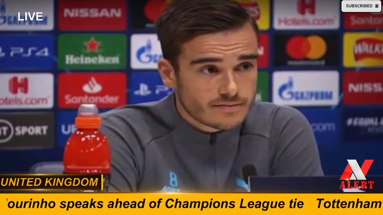 Tottenham's Mourinho speaks ahead of Champions League tie -- UNITED KINGDOM