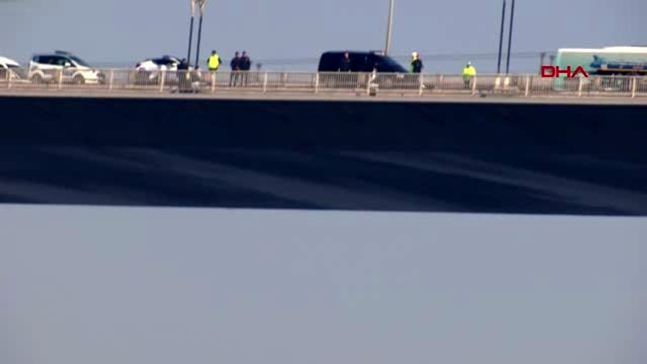 FATİH SULTAN MEHMET KÖPRÜSÜ'NDE İNTİHAR