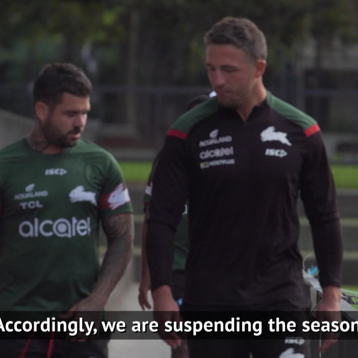 'Dramatic' coronavirus update suspends NRL season