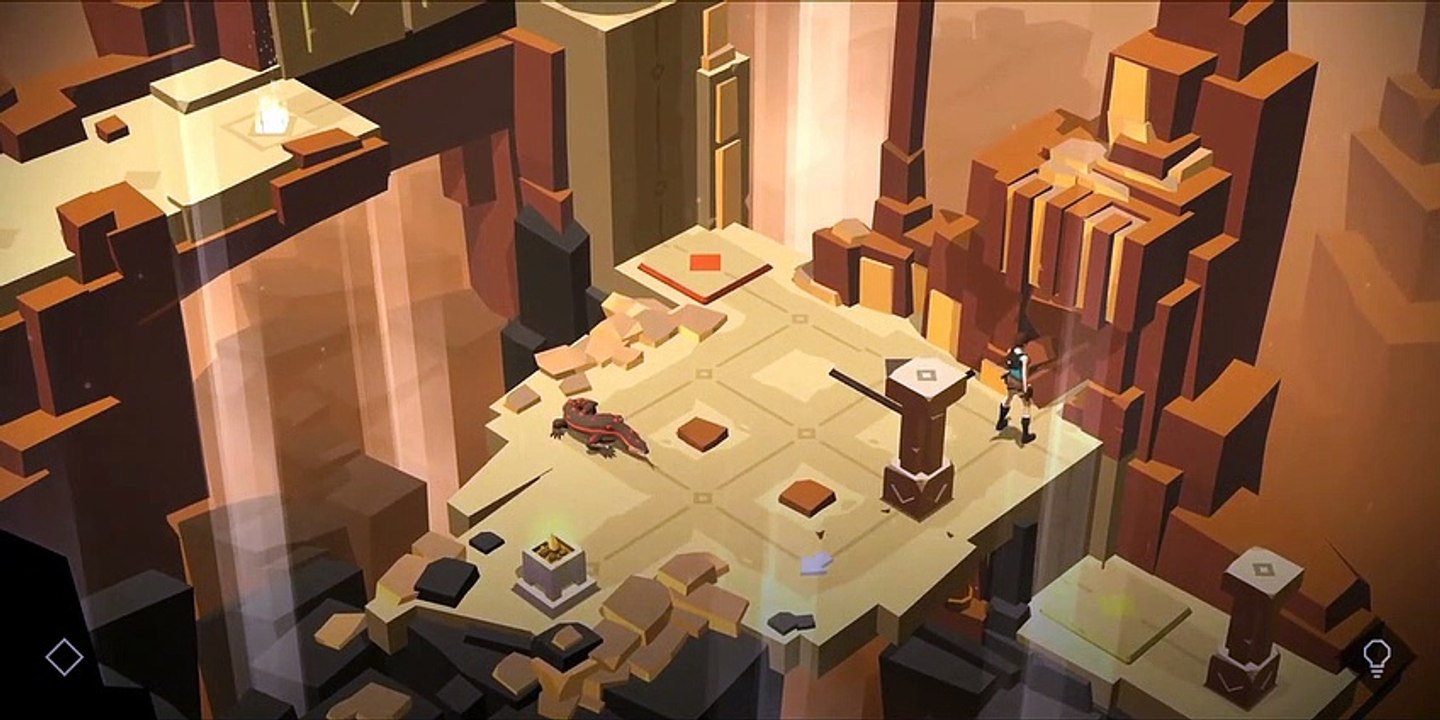 Lara Croft Go Walkthrough Part 8 2020 Easy Way To Understand And Play-1