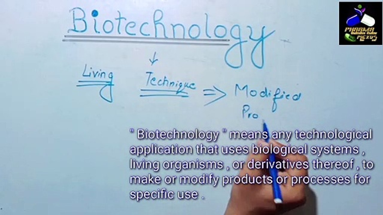 Biotechnology and its applications