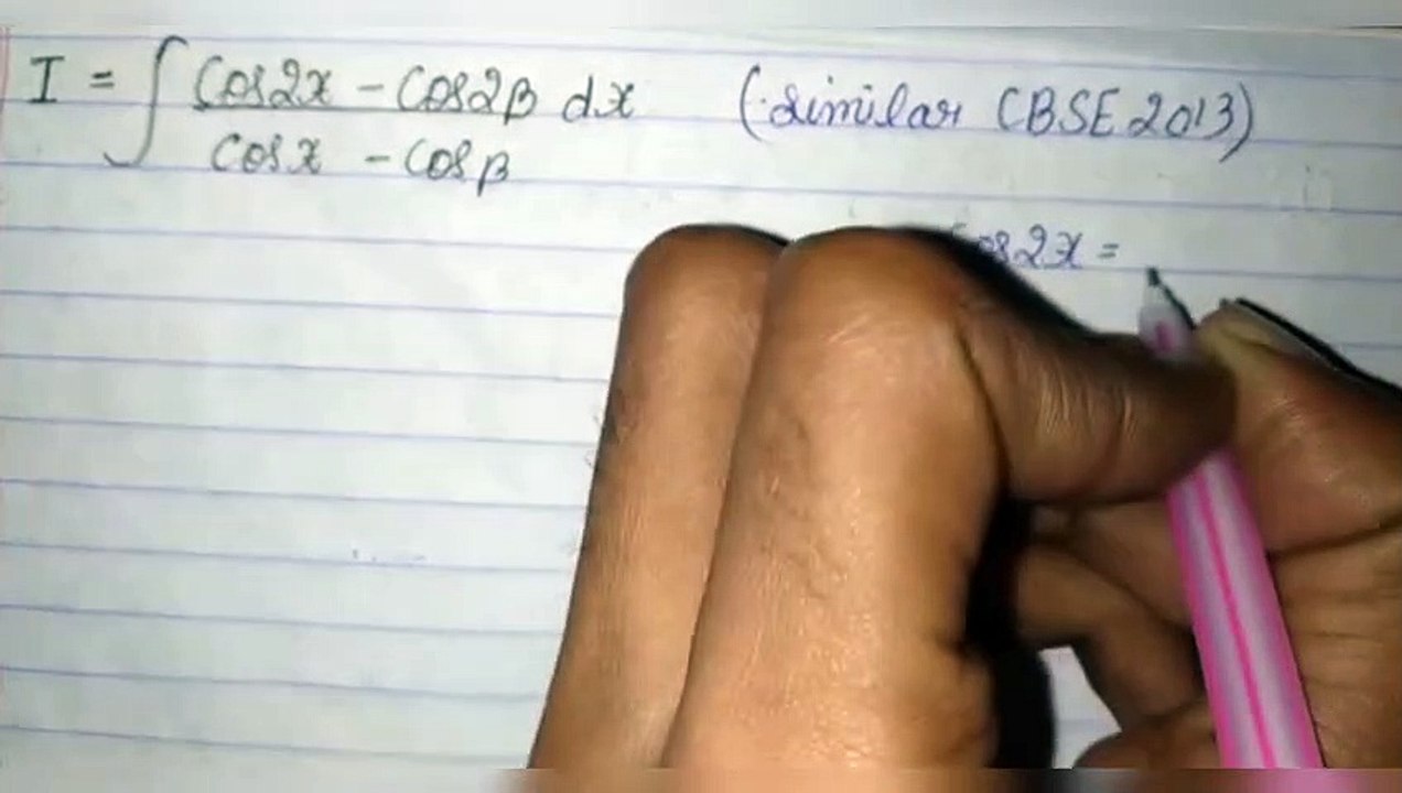 The most important question of integration (question no. 2) for CBSE, UP and for other home boards