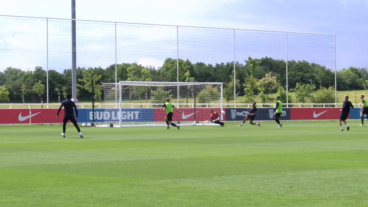 Ward Prowse scores in England training