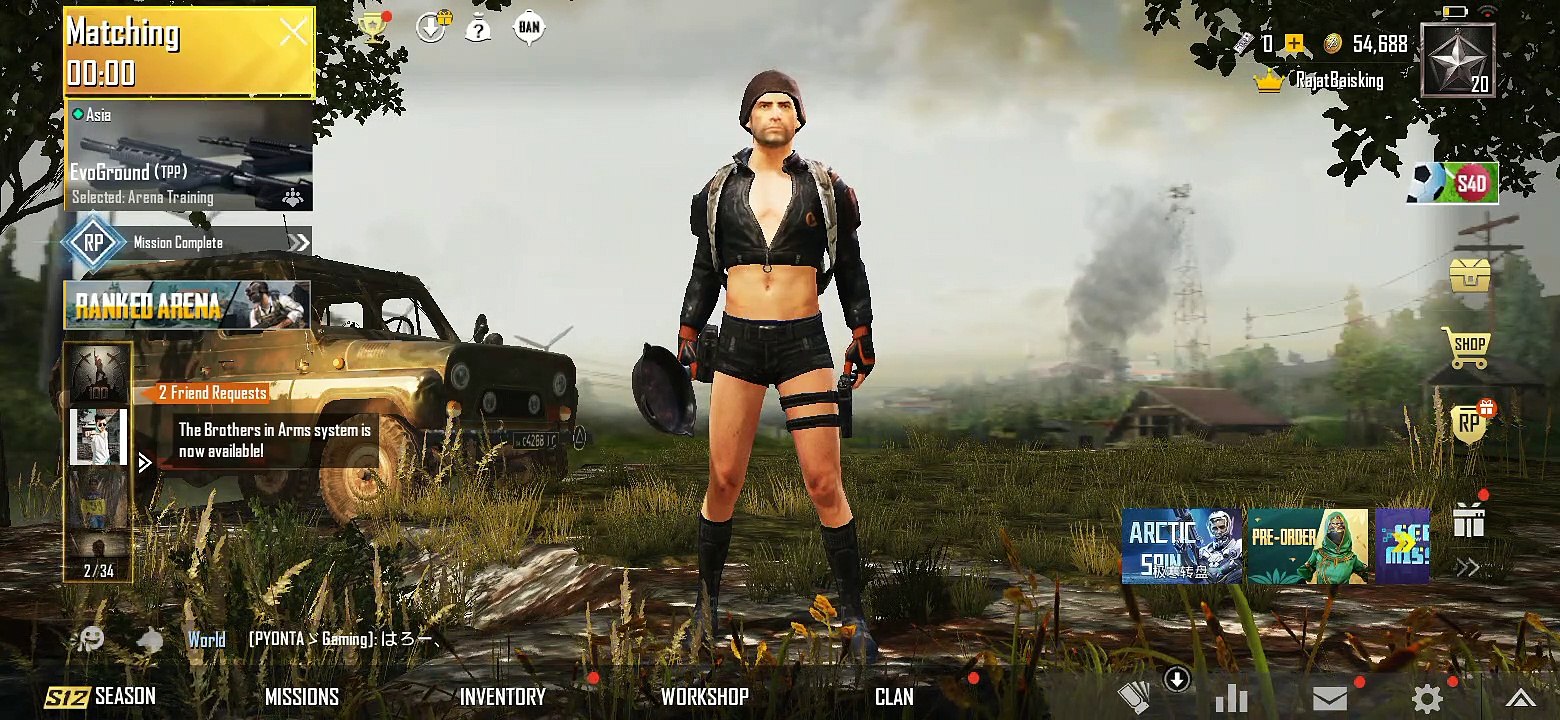 PUBG MOBILE ARENA MODE GAMEPLAY WITH MAX KILL