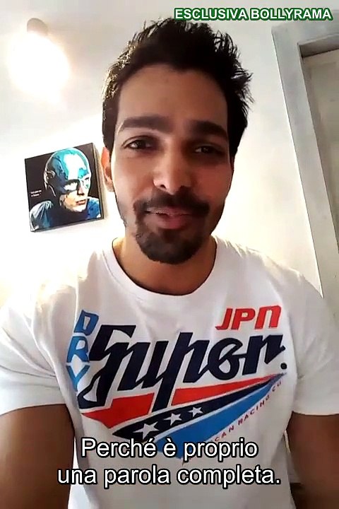 Harshvardhan Rane saluta le fan italiane