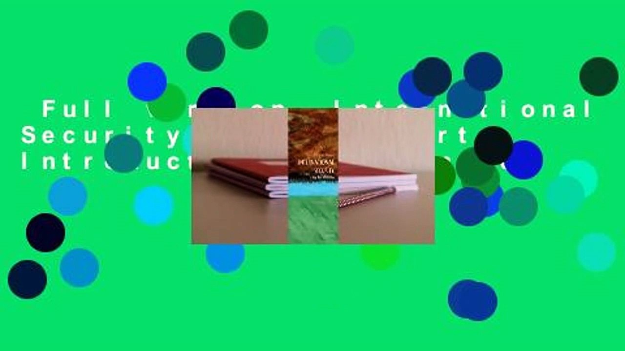 International Security: A Concise Guide 📘 – Essential Insights for Today’s World