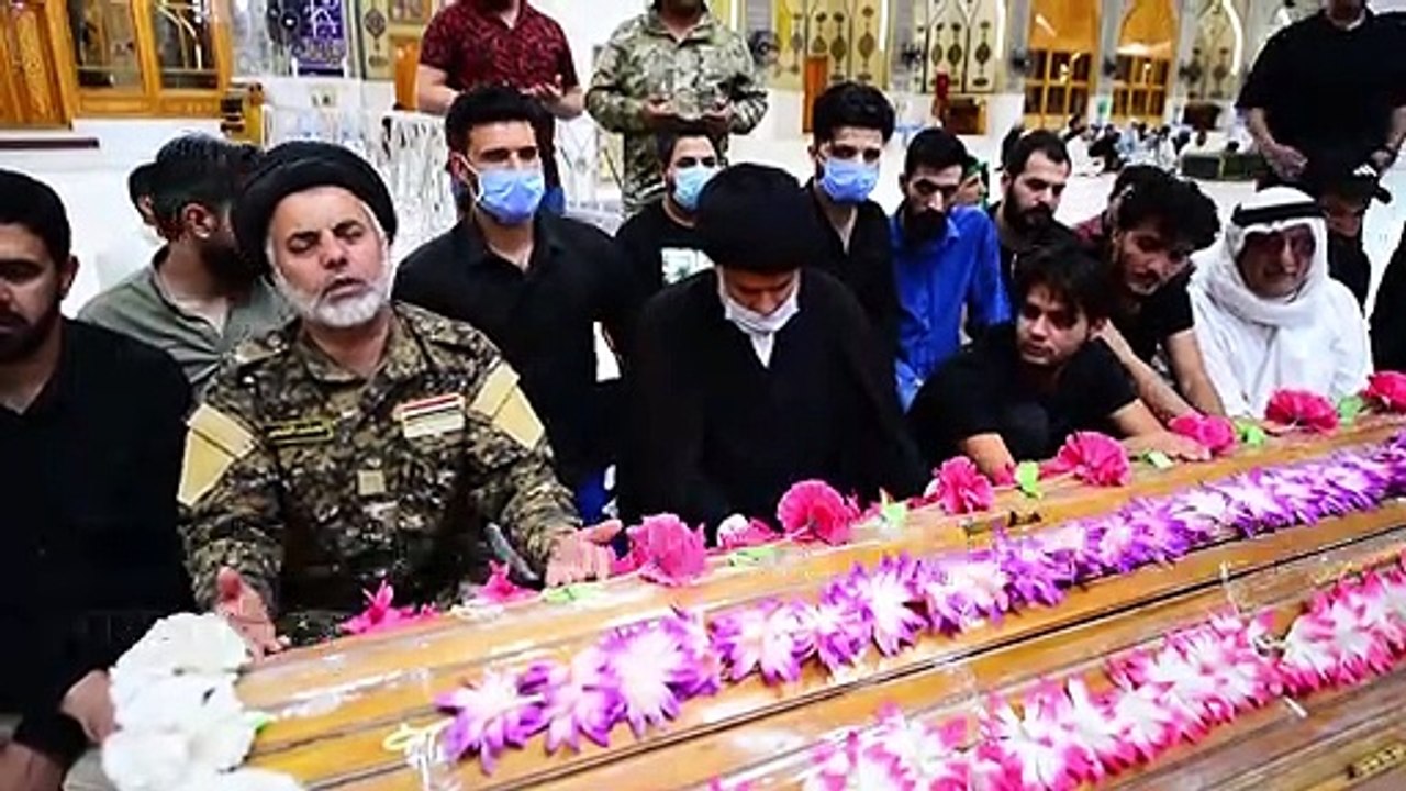 Iraq's Hashed al-Shaabi mourn fighter killed in IS attack