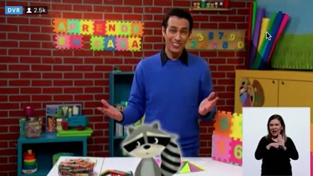 Aprendo en casa clase de Matematicas para 1º y 2º de primaria