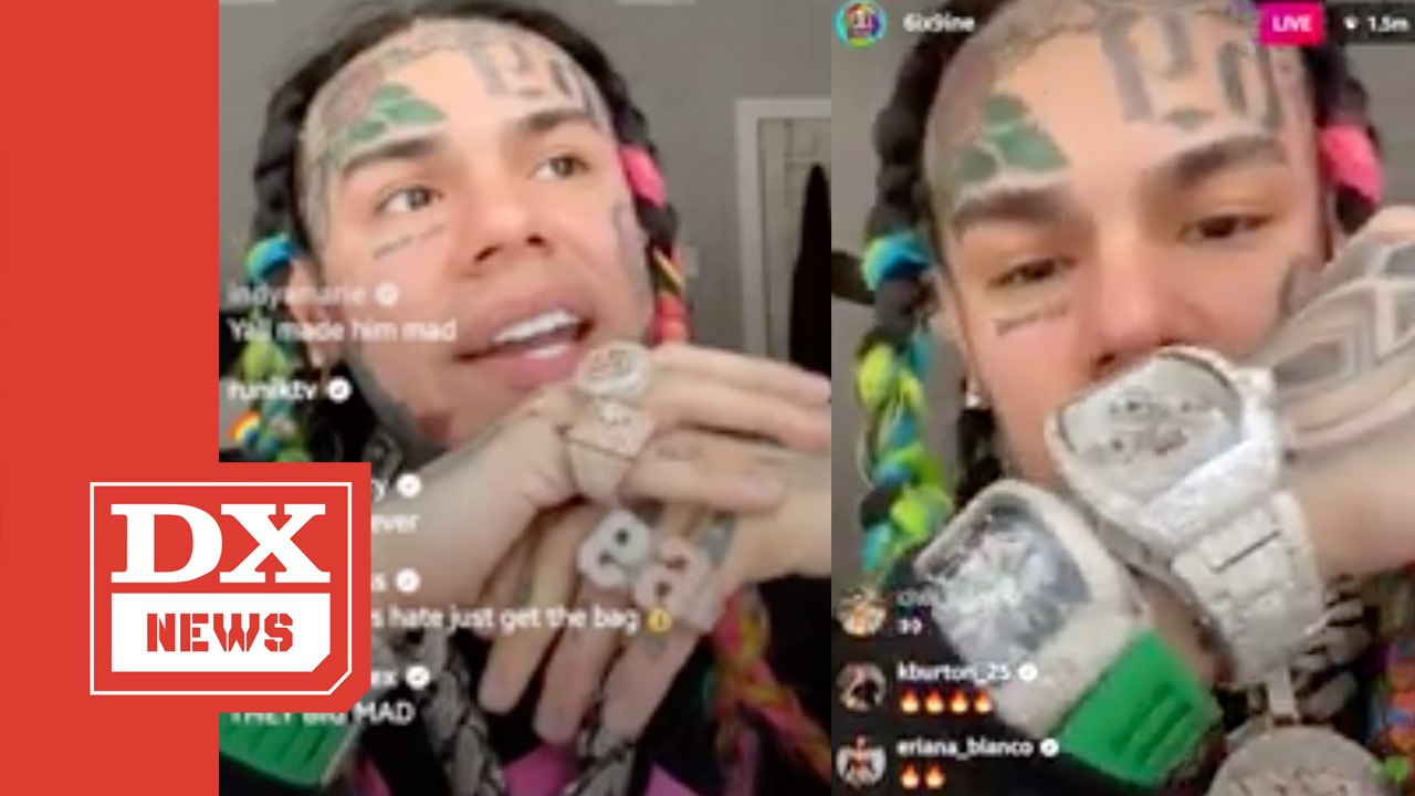 Tekashi 6ix9ine Issues Public Apology for Snitching During Instagram Live