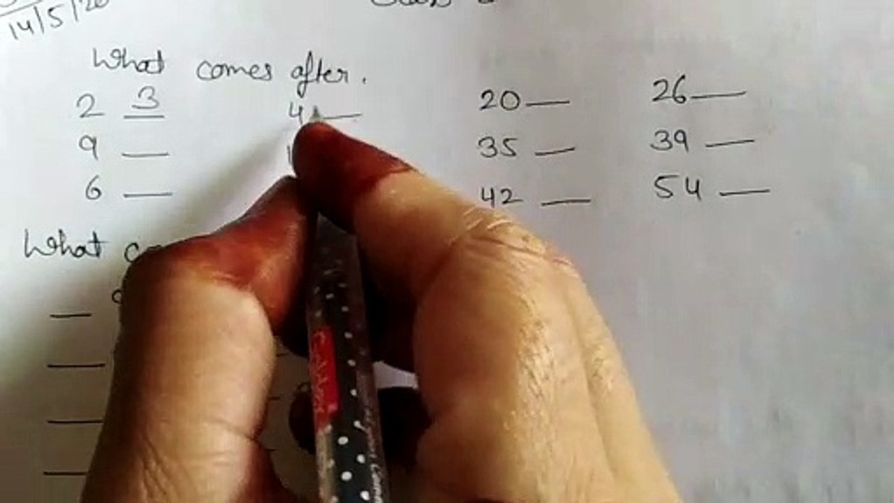 solve successor and prodeesor  in maths