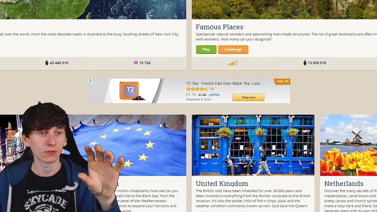 i tried to get 0 points on every round of geoguessr