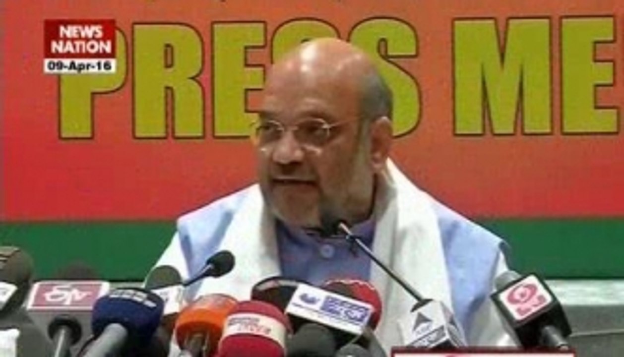 Amit Shah targets Congress in Guwahati today
