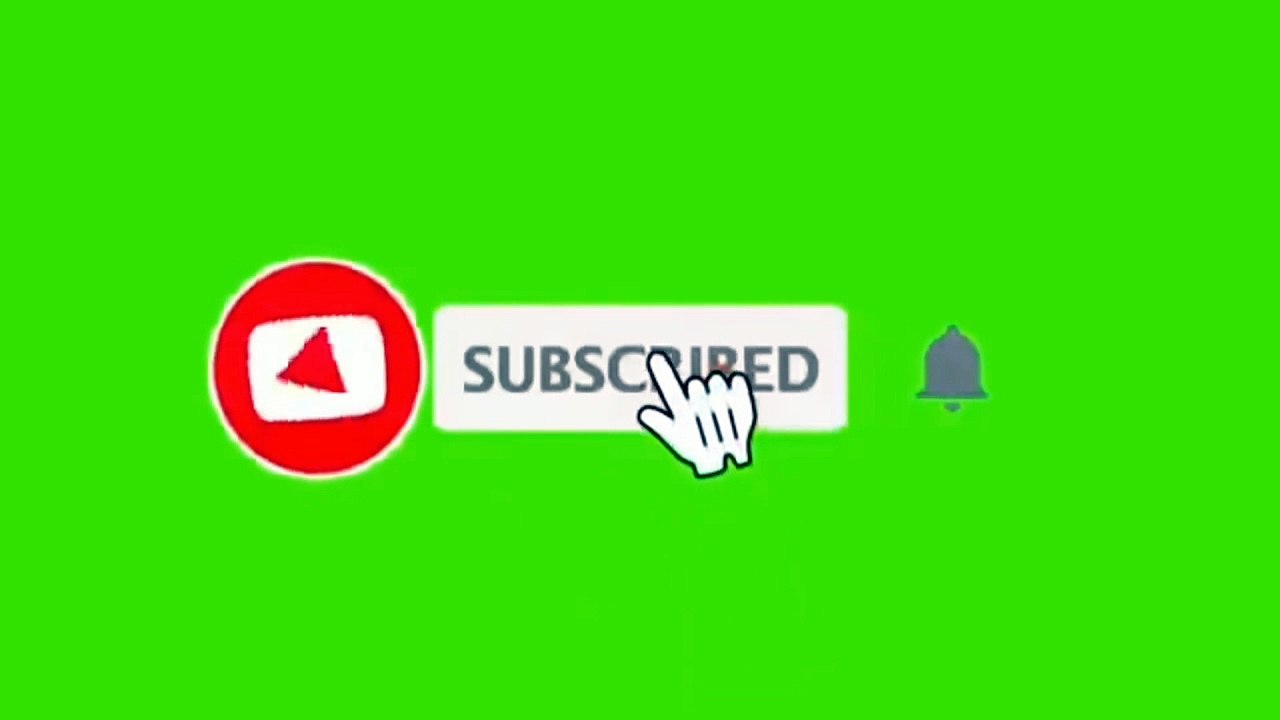 green screen subscribe bell