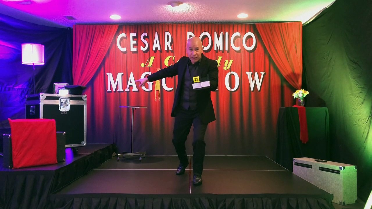 Magic Show Magician Cesar Domico - The Magic Cube