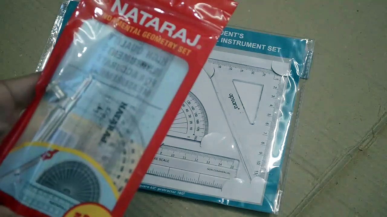 Apsara Student Mathematical Instrument Set