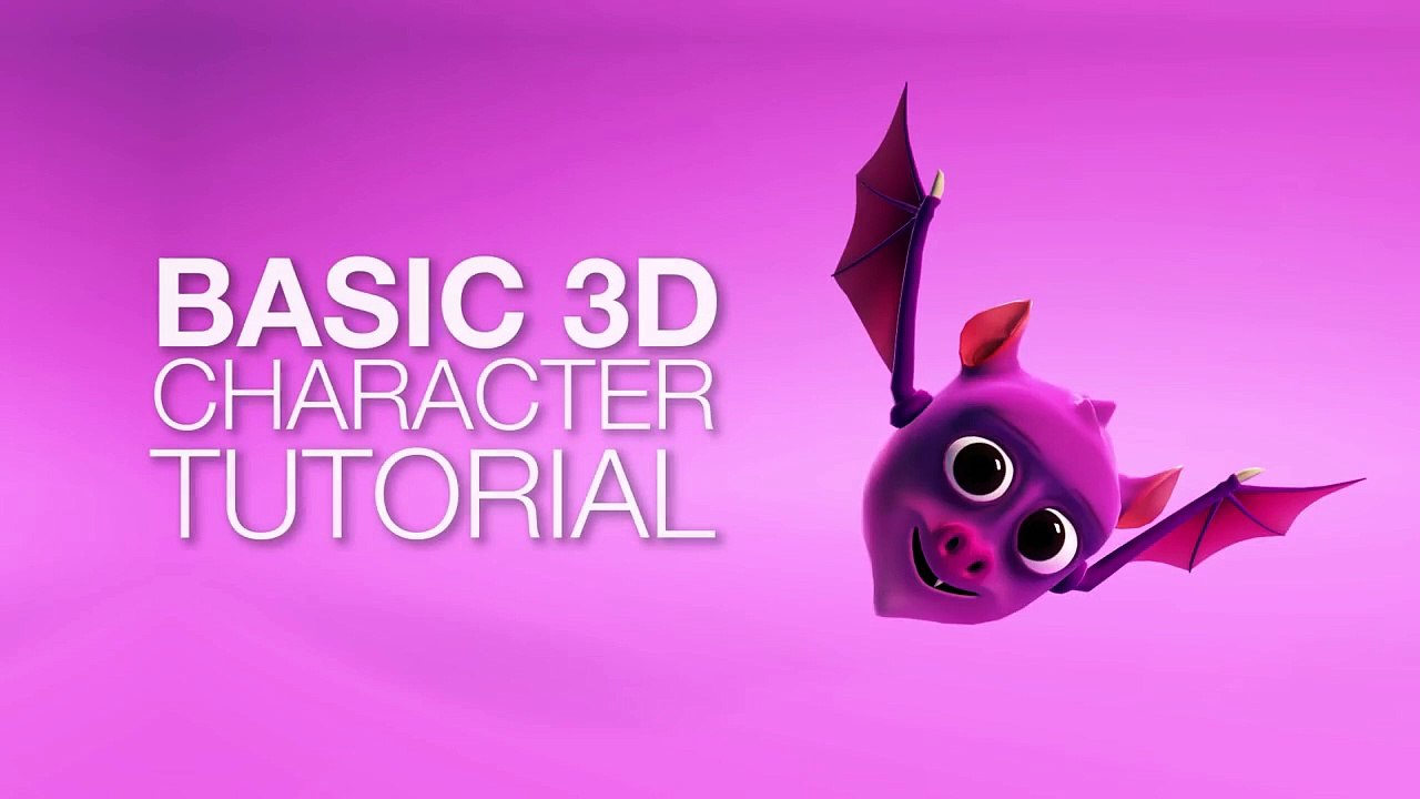 Basic 3D Bat Character Part 1 - Concept Art