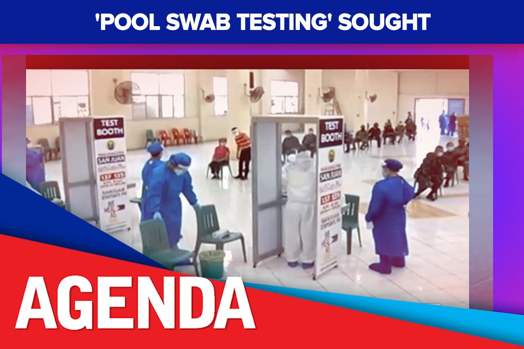 What is "pool swab testing?"