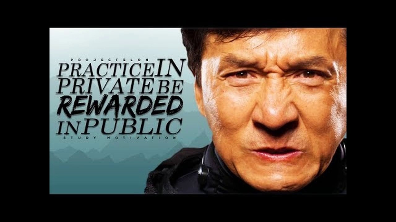 People Are Rewarded In Public For What They Practice For Years In Private - Study Motivation