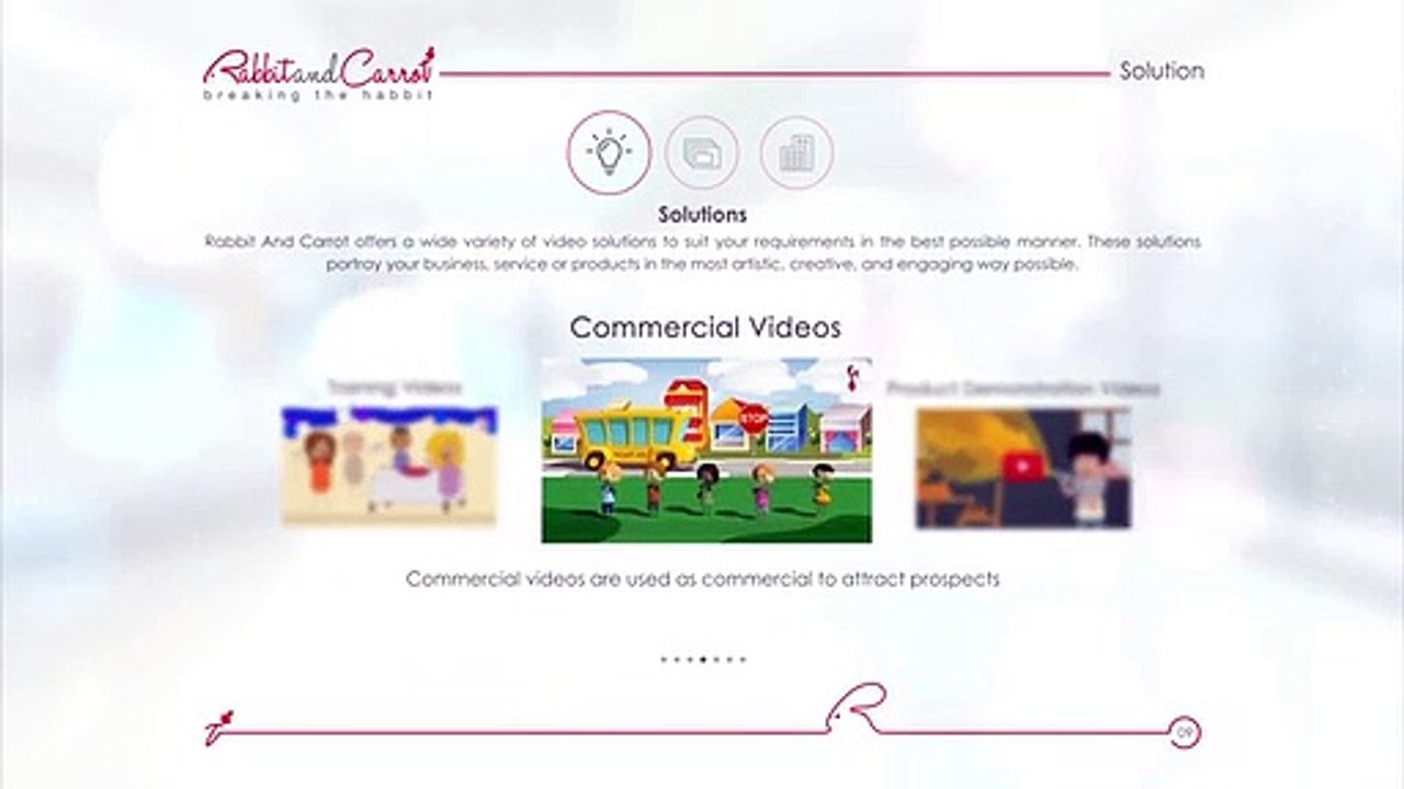 Explainer video Showreel - Rabbit And Carrot