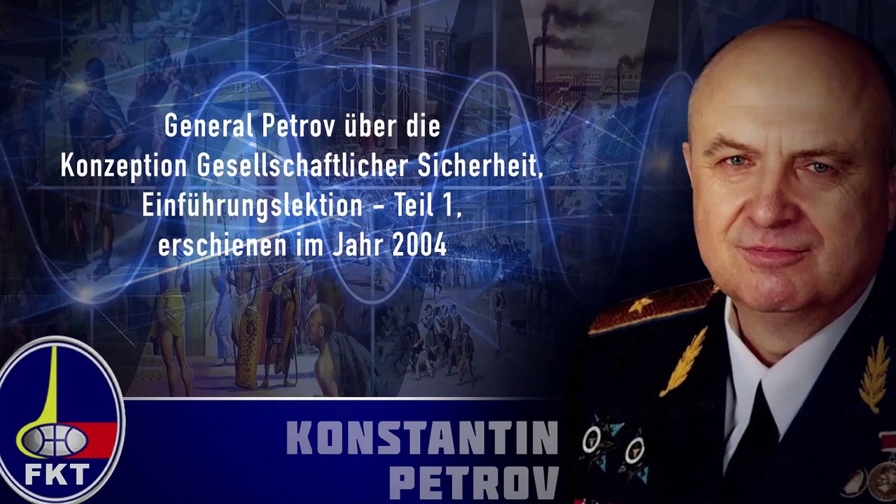 Konzeption Gesellschaftlicher Sicherheit - Einführungslektion - Teil 1