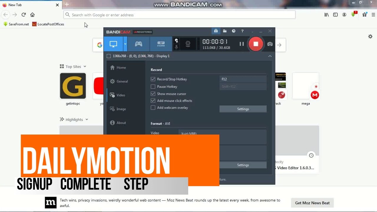 How to create account or Signup on Dailymotion 2020