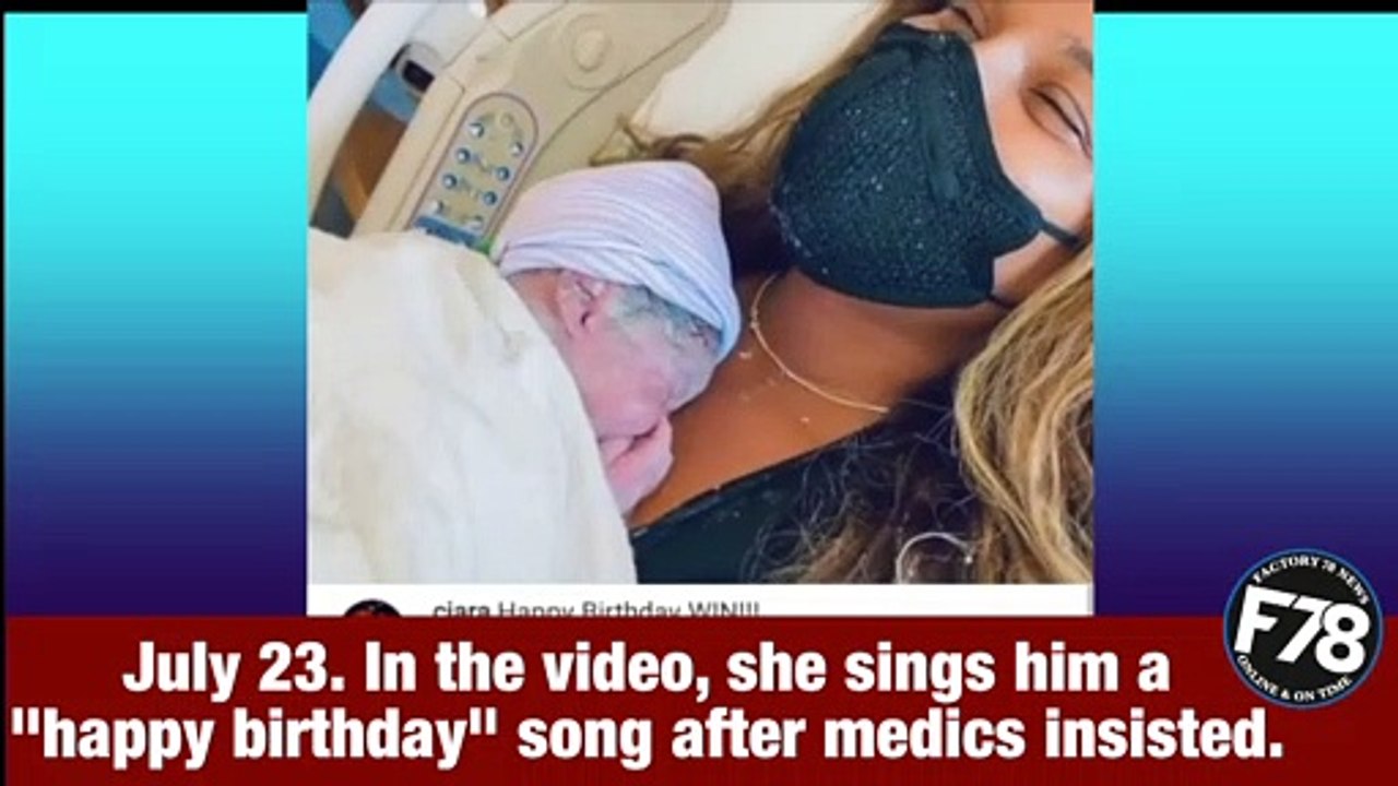 F78NEWS: Ciara welcomes a son and names him Win. #Ciara #Win  #RussellWilson