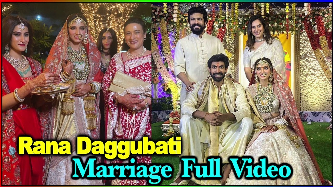 Rana Daggubati Marriage Full Video | Miheeka Wedding | #RanaMiheeka | #Ranadaggubati | Viral Masti