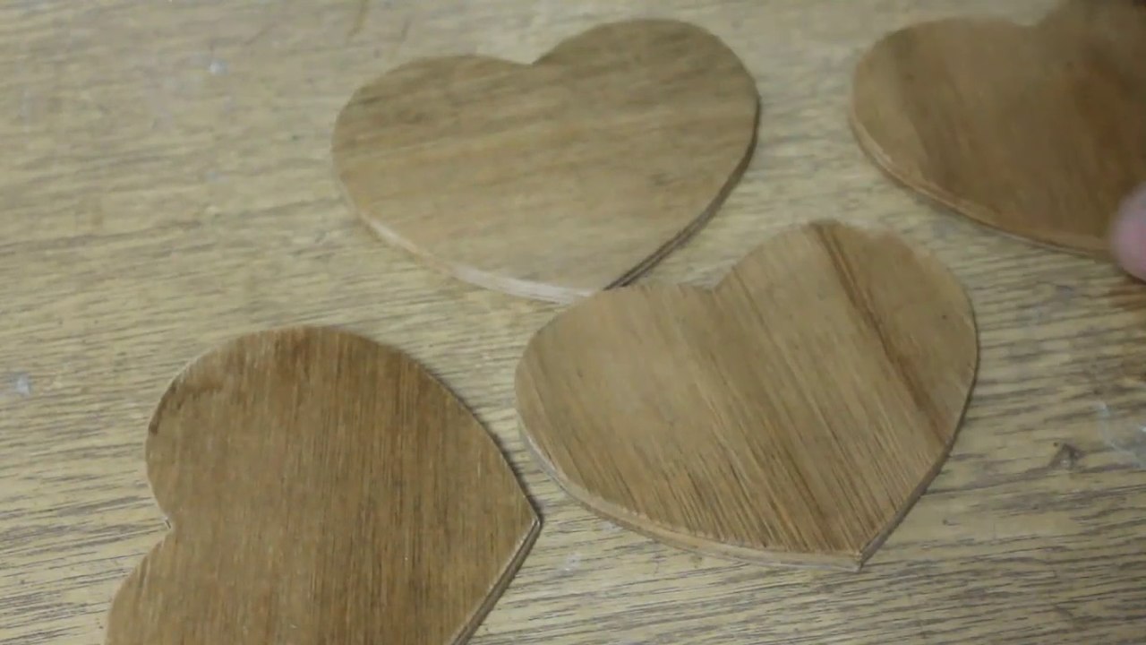 how to make round wooden coasters