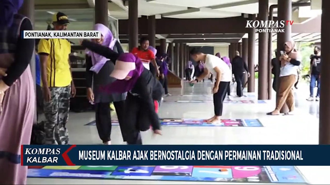 Yuk! Bermain Permainan Tradisional Tabak di Museum Kalbar