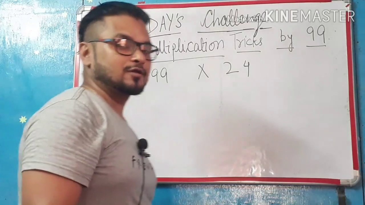 MAGIC multiplication TRICKS by 99