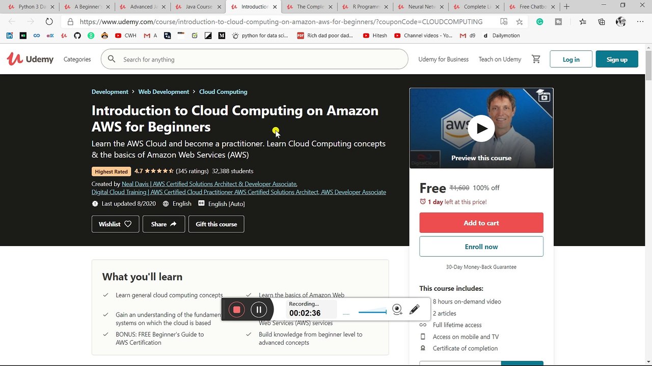 Get Paid Udemy Courses For Free Lifetime Free course || free course with free certificate||