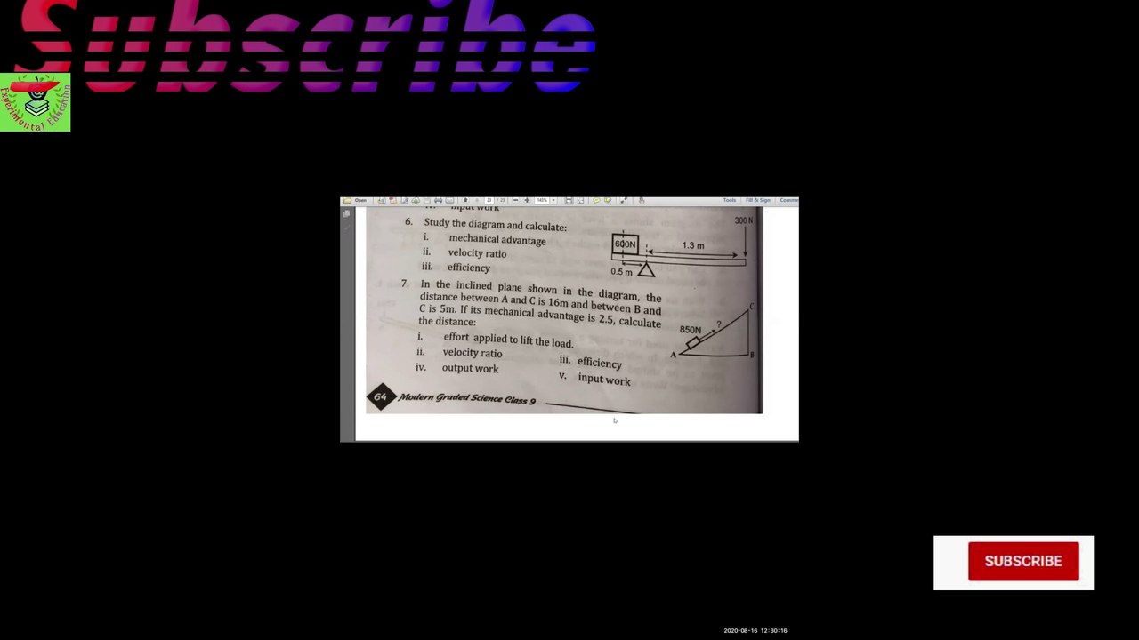 Simple Machine Problem solution machine construction
