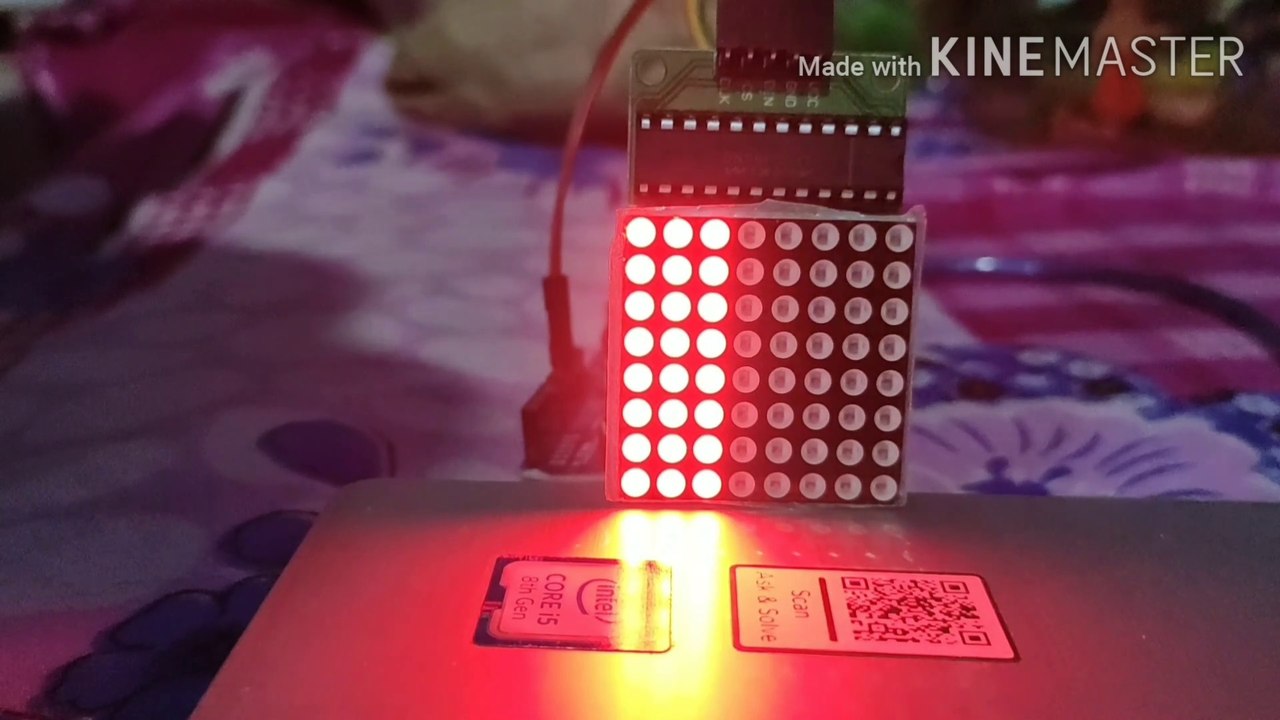 Different Patterns on LED Matrix