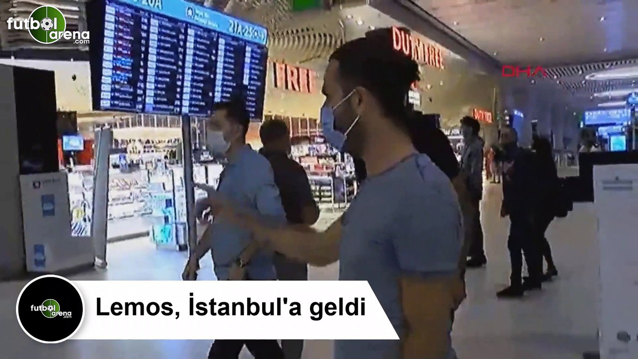 Lemos, İstanbul'a geldi