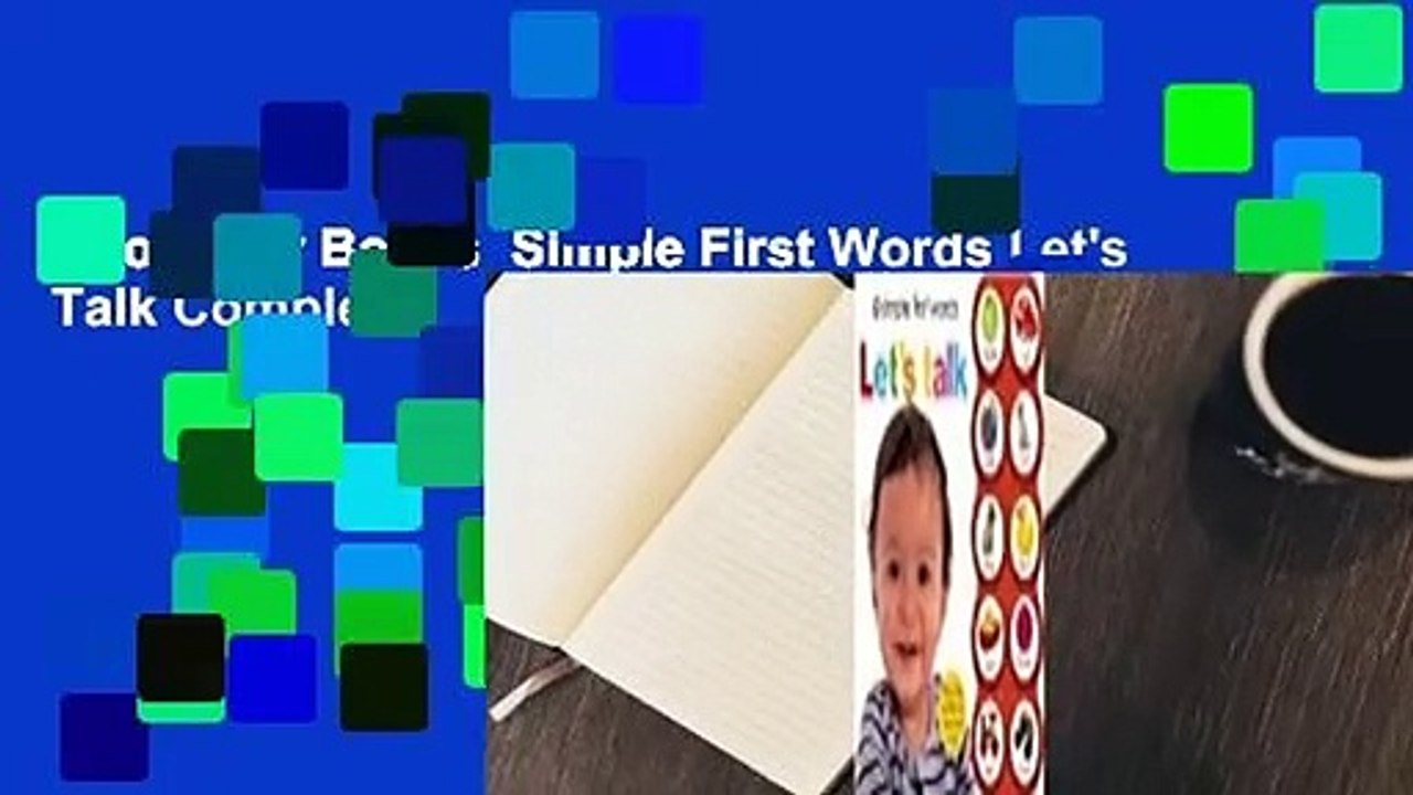 About For Books  Simple First Words Let's Talk Complete