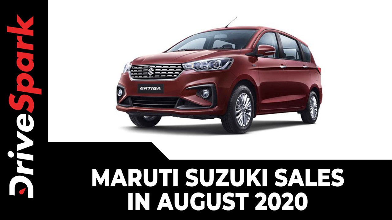 Maruti Suzuki Sales In August 2020 | Registers 17% Growth In Yearly-Sales
