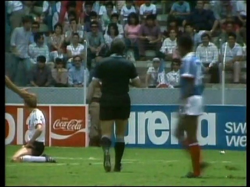 France - RFA Match at the 1986 FIFA World Cup (June 1986)
