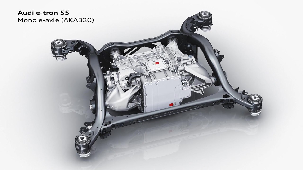 Audi e-tron S - rear axle differential