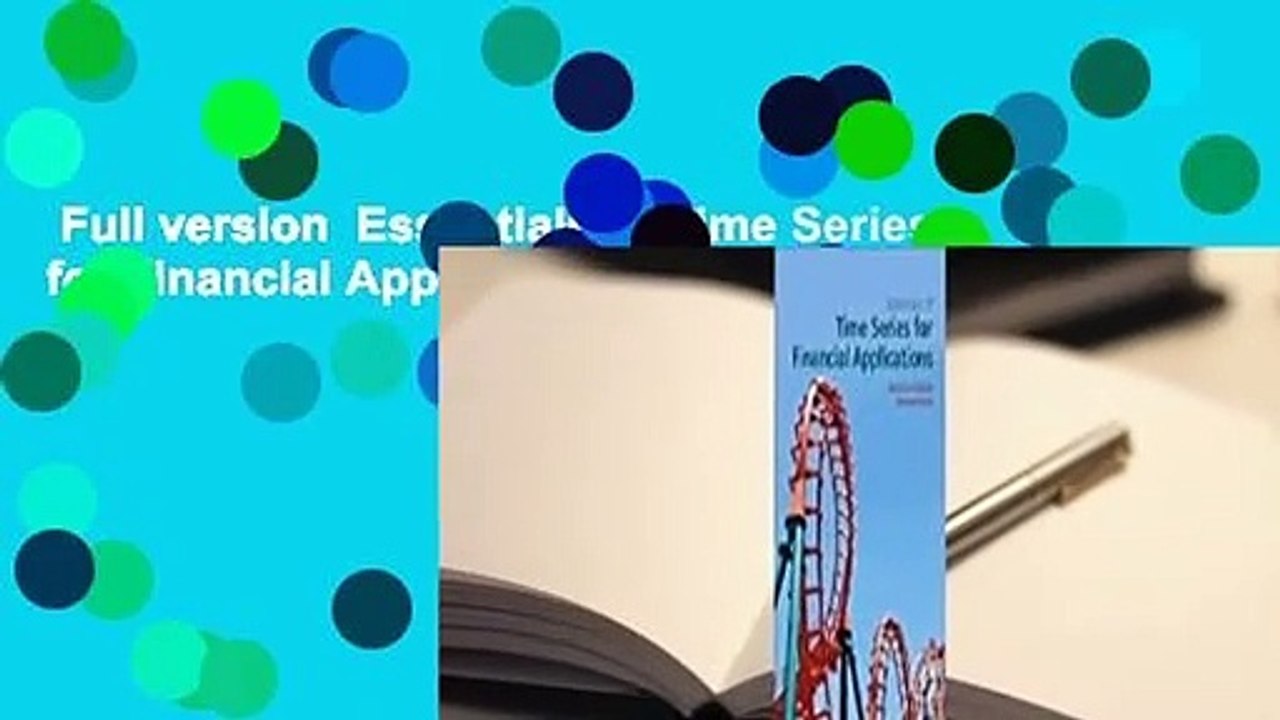 Full version  Essentials of Time Series for Financial Applications  Review