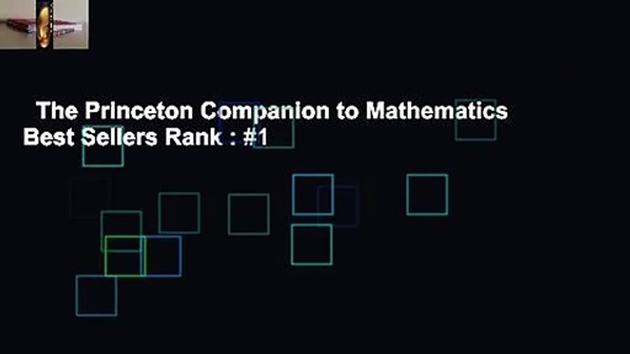 The Princeton Companion to Mathematics  Best Sellers Rank : #1